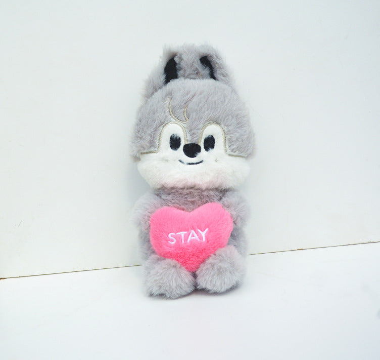 Stray Kids Plush Doll Stay in my Little House Keychain