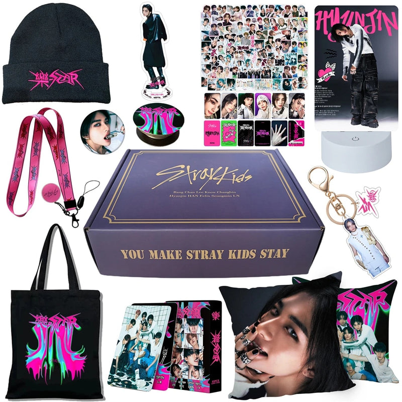 KPOP Stray Kids New Album Rock Star Gift Box